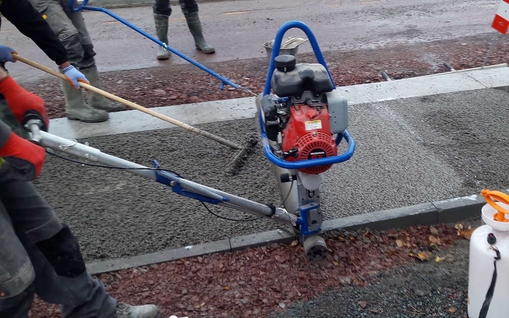 Un béton drainant : une solution pour des trottoirs secs, même en bord de mer