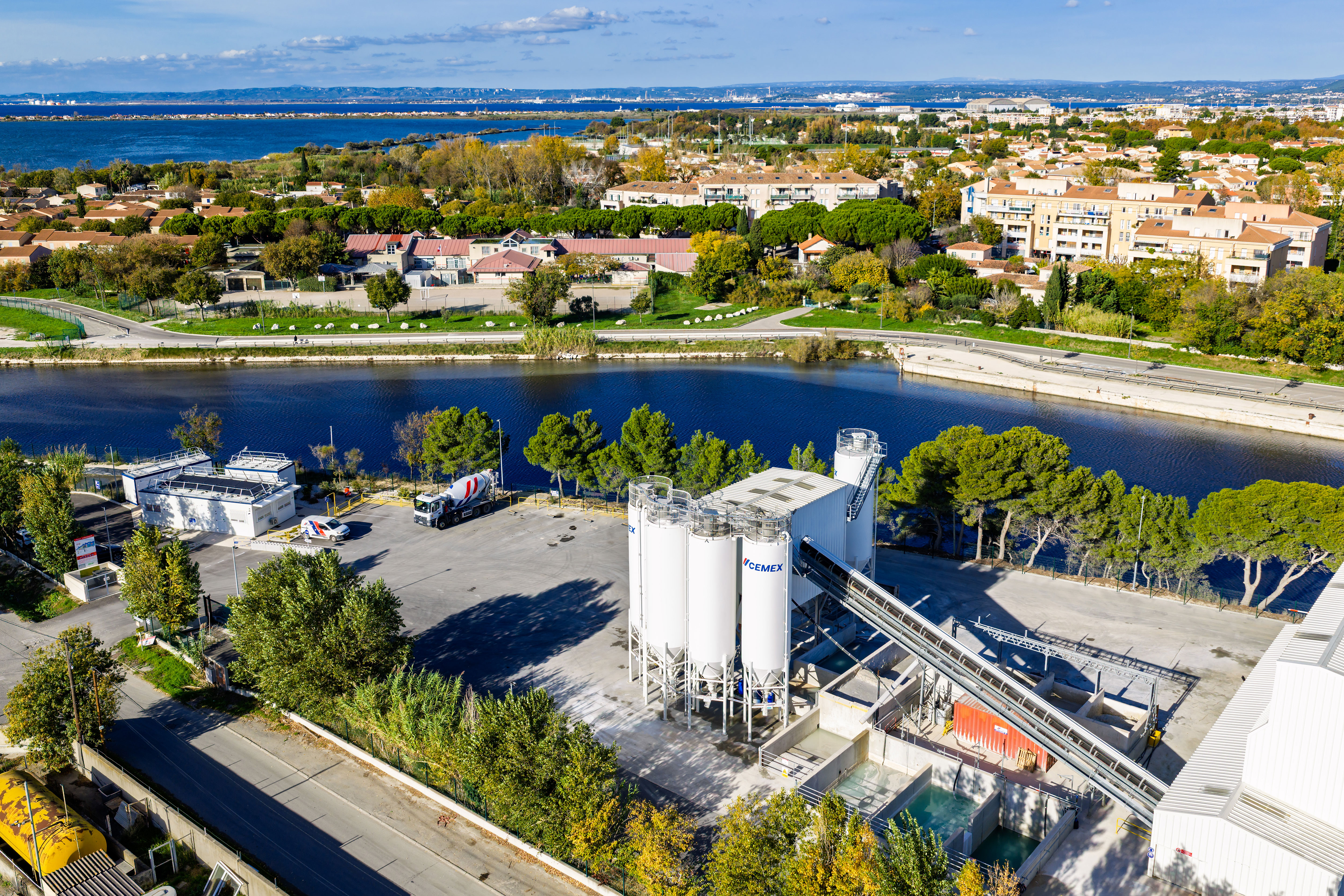 Cemex investit dans une nouvelle unité de production  de bétons prêts à l’emploi à Marignane
