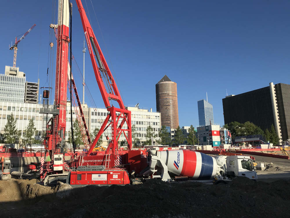 Le béton d’ingénierie CEMEX et la foreuse « Barbara » : un couple de choc pour la réalisation de la tour To-Lyon