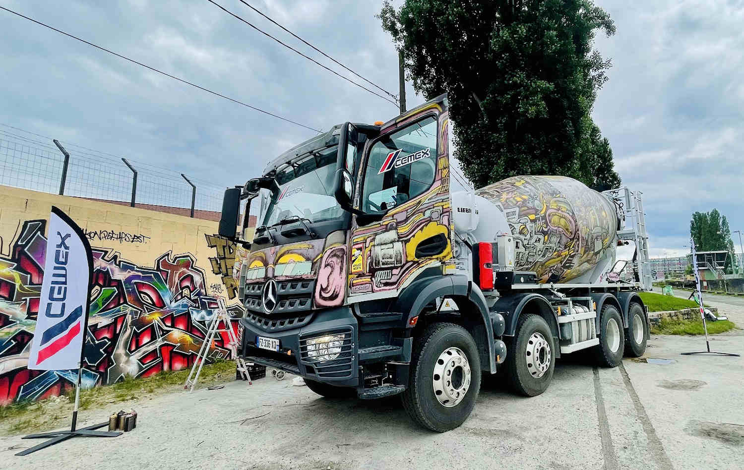 CEMEX, partie prenante du parcours d’art urbain Street Art Avenue®