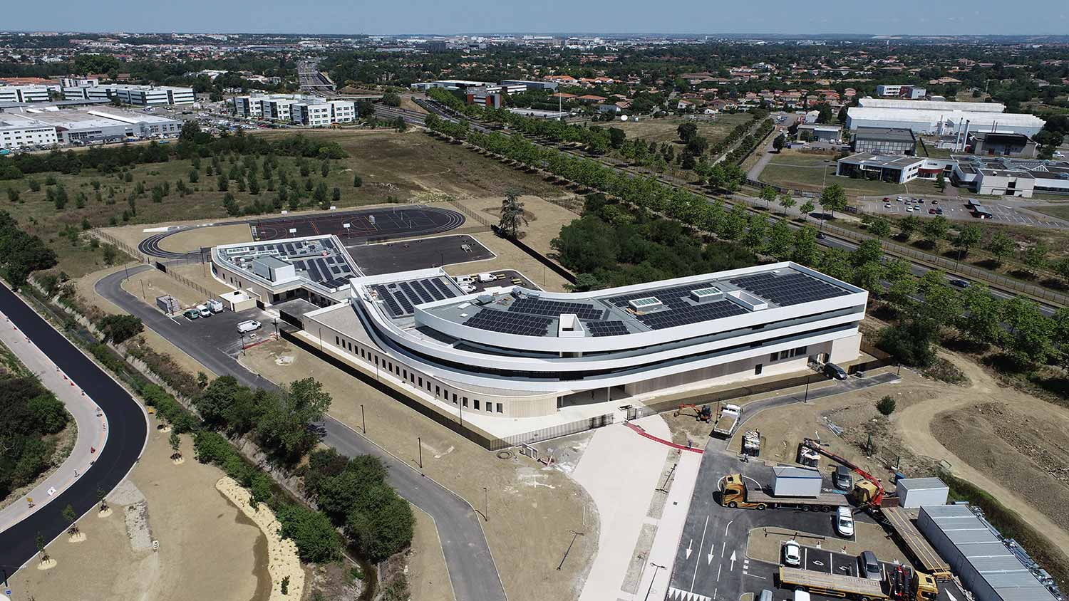 Du béton bas carbone pour la construction d’un nouveau collège à Toulouse