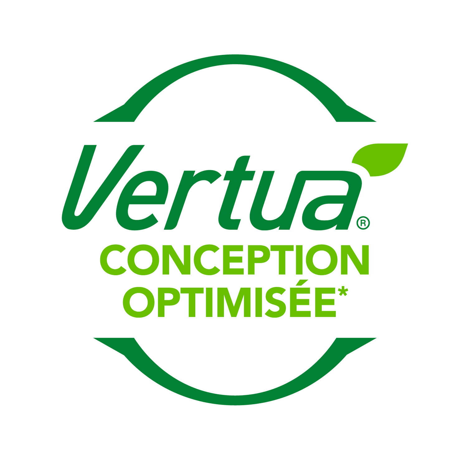 Logo Vertua Conception optimisée