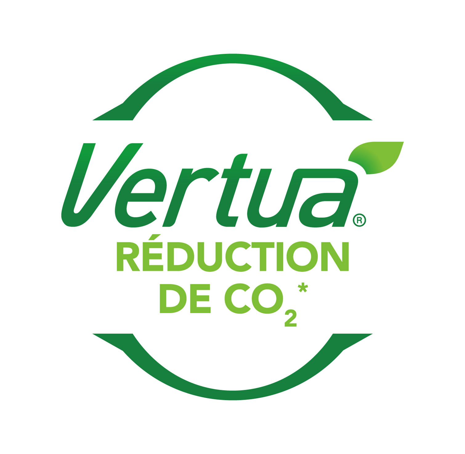 Logo Vertua Réduction de CO2